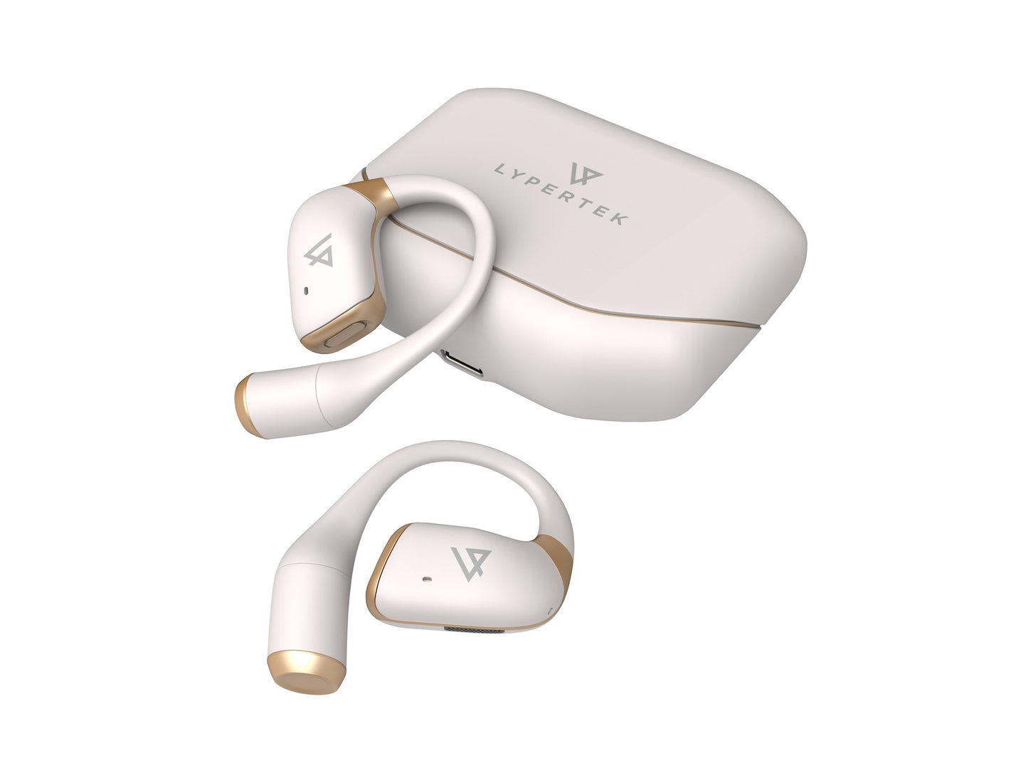 LYPERTEK SOUNDFREE S40 – Open-Ear True Wireless Earbuds with LDX Audio, App Control, and ENC Calls