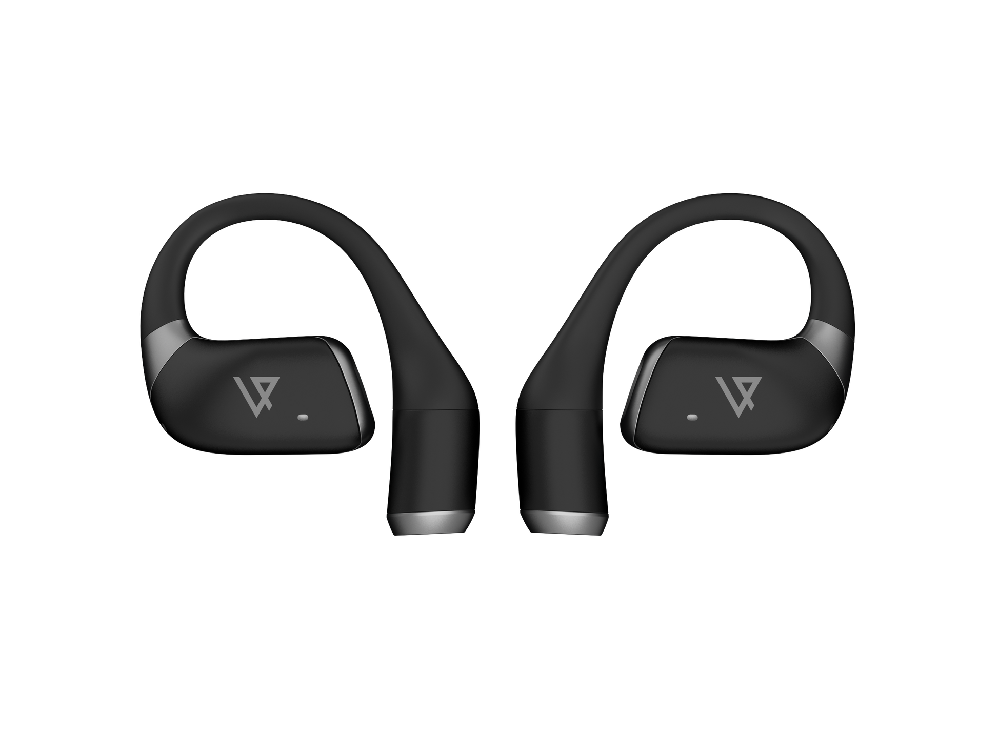 LYPERTEK SOUNDFREE S40 black earbuds close-up view