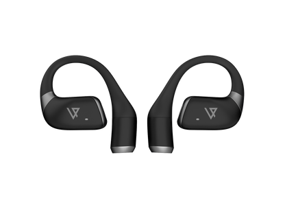 LYPERTEK SOUNDFREE S40 black earbuds close-up view