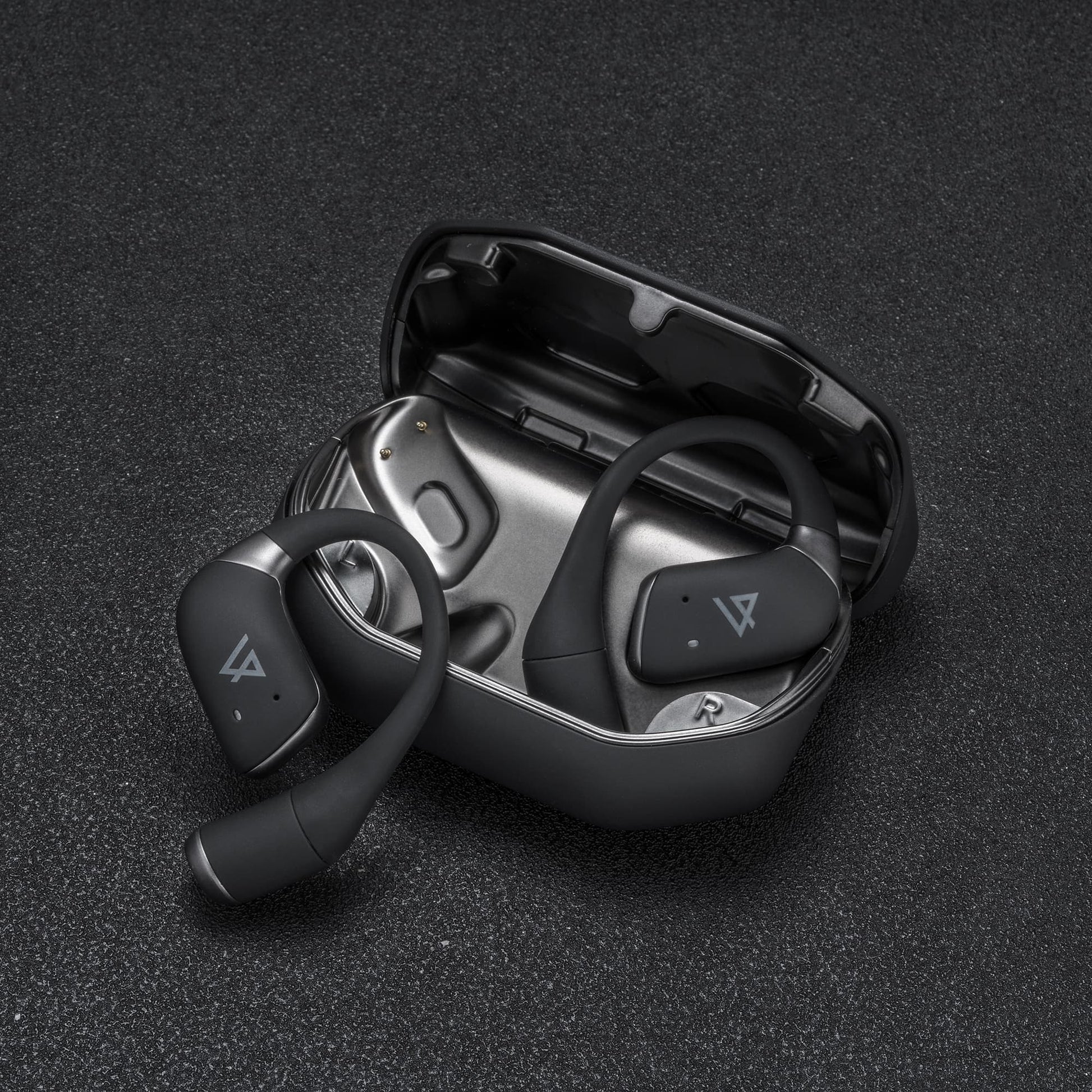 LYPERTEK SOUNDFREE S40 black open-ear wireless earbuds