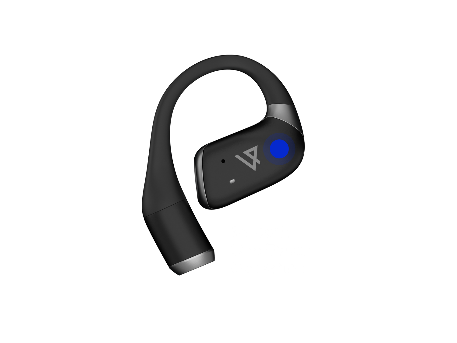 Lypertek soundfree s40 Black wireless earbud on a white background